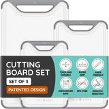 Cutting Board Set of 3, Gray