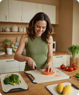 Cutting Board Set of 3, Black