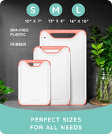 Cutting Board Set Of 3 Pink