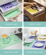 Refrigerator Mats, pack of 12, LLC/MNT/YLW