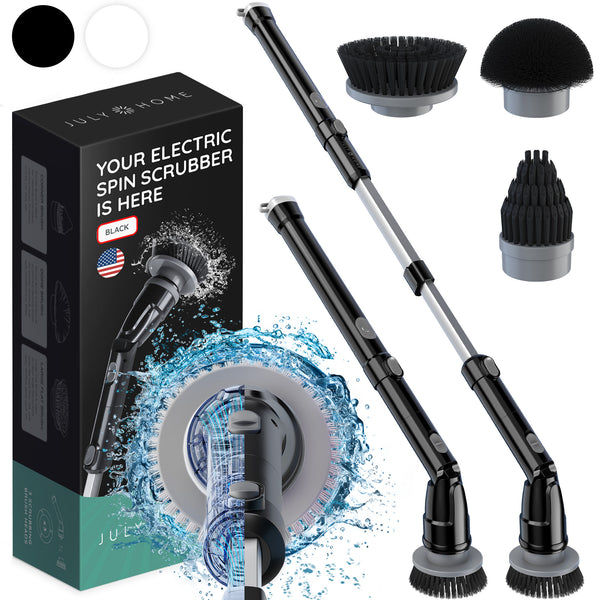 Electric Spin Scrubber Aster Black