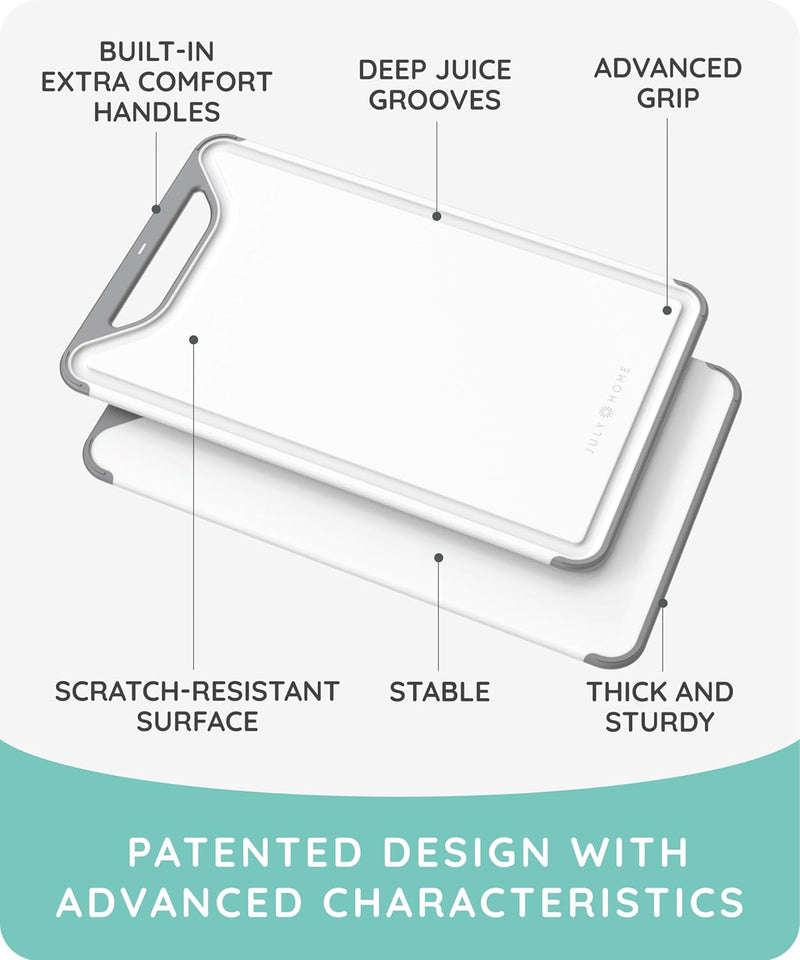 Cutting Board Set of 3, Gray