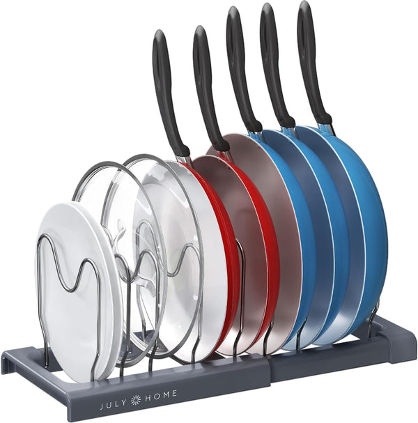 Expandable Lid Organizer, Gray